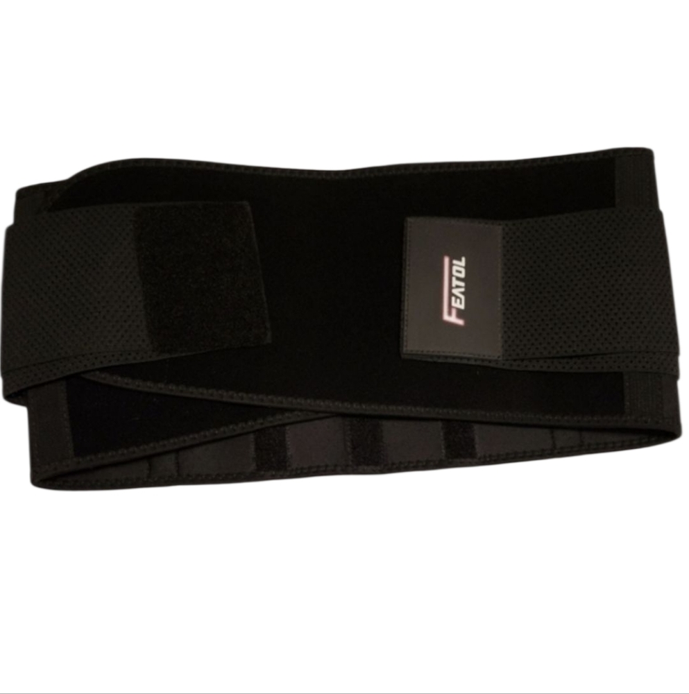 2XL Black Back Support Belt